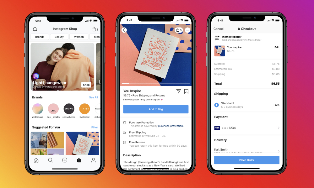 Facebook Instagram Shops