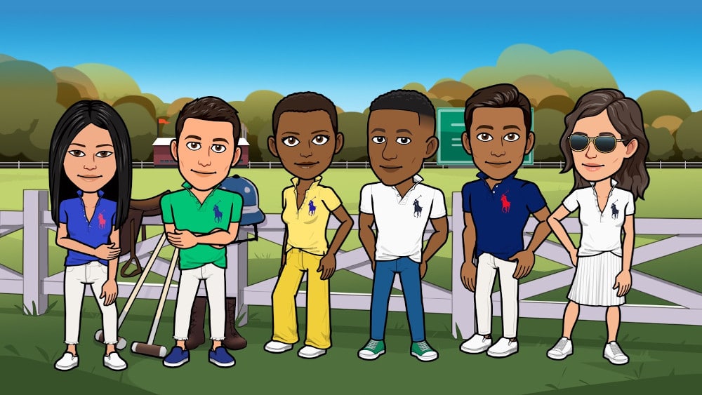 Ralph Lauren Snapchat Bitmoji