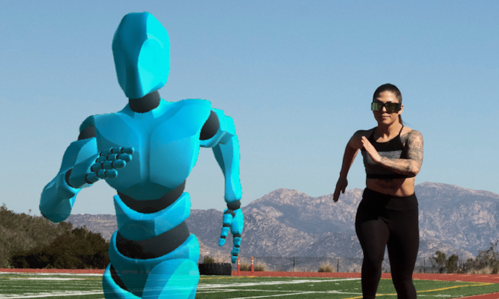 Ghost Pacer hologram workout