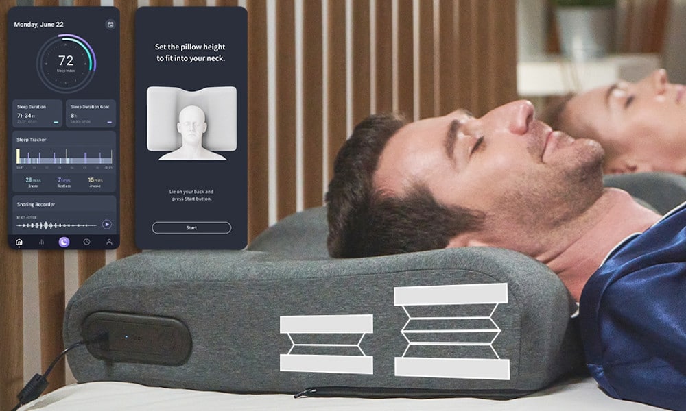 Zerema smart pillow snoring