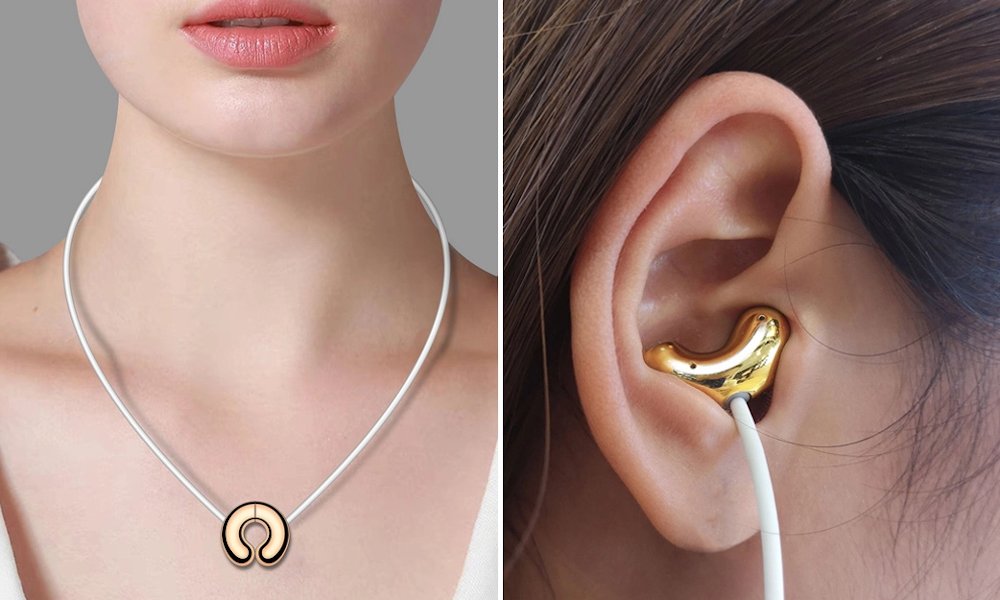 Jade Culture Earphone Jue 20 necklace earbuds