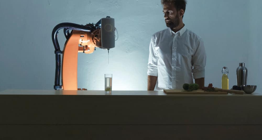 Print A Drink drinking robot