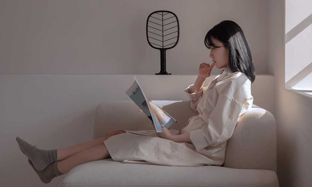 Second White Leaf Mosquito Swatter