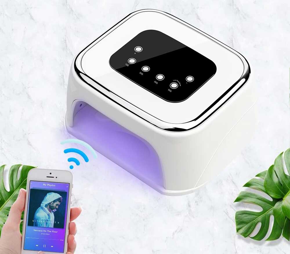 AliExpress nail lamp with Bluetooth speaker