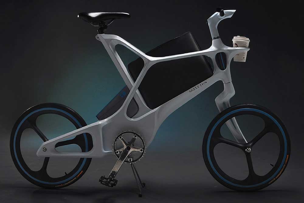Skeleton ebike by Gary Liao